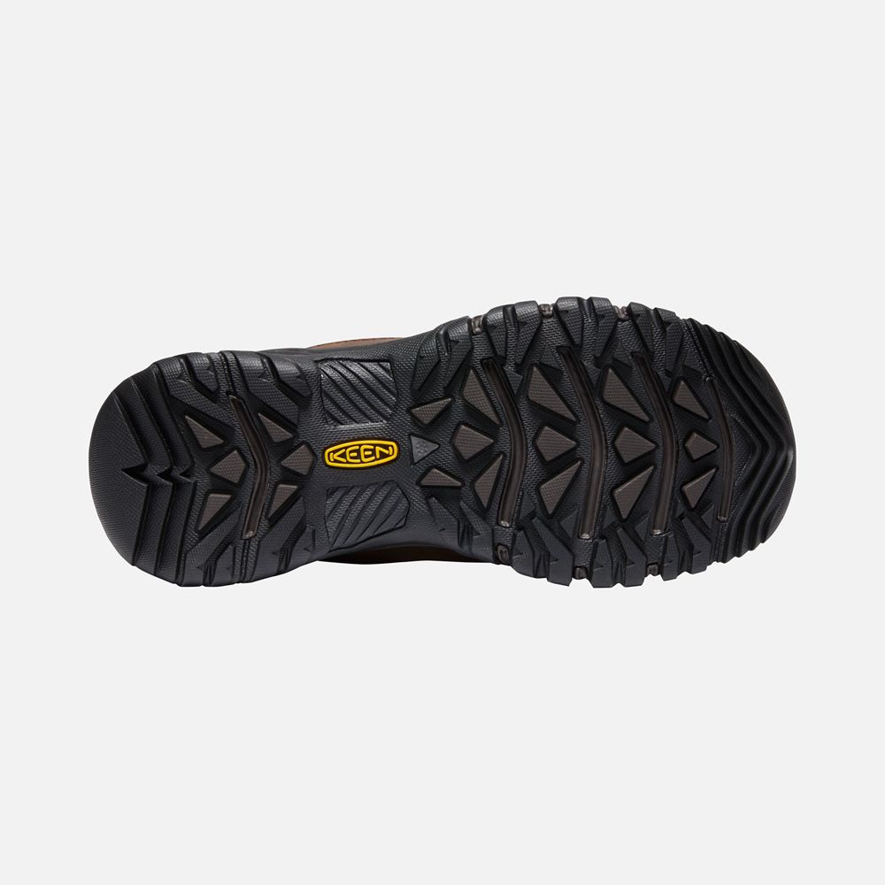 Keen Chelsea Kängor Dam Svarta Bruna - Hoodoo Iii Waterproof - 792086CIV